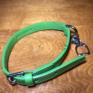 Ralph Lauren Green Pet Collar